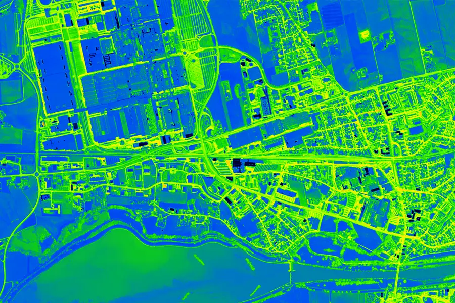 Thermografiebefliegung