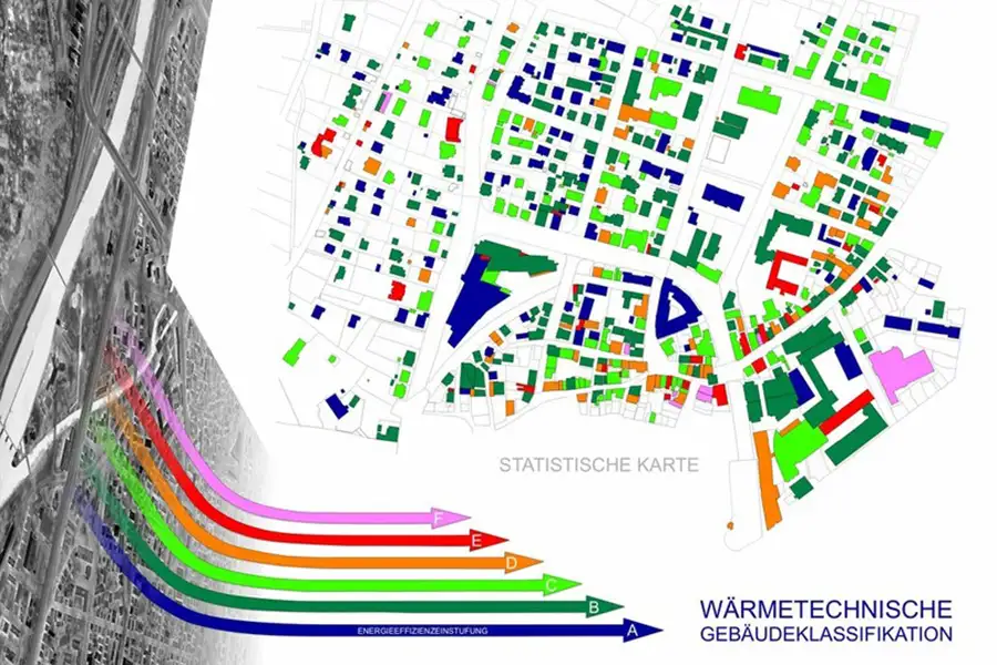 Wärmeemissionen an Gebäuden